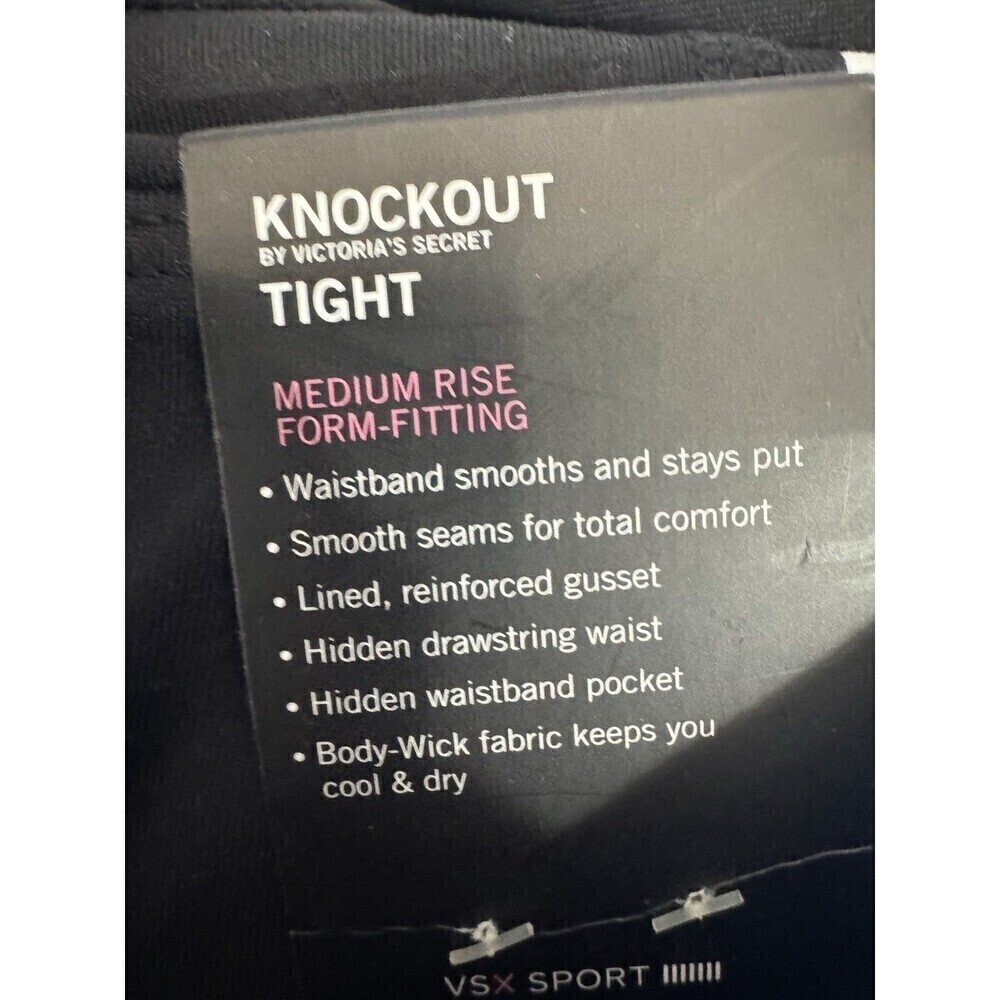 Women's Victoria's Secret Knockout TIGHT VSX SPORT yoga pants ,SIZE SMALL - Picture 9 of 13